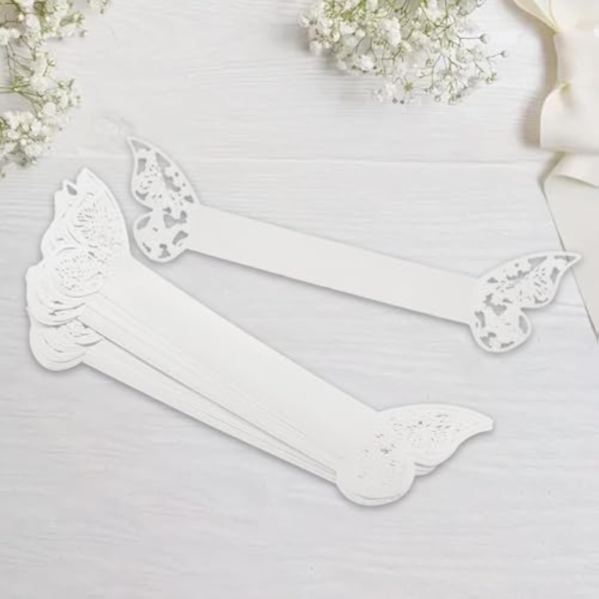 20Pcs Butterfly Napkin Rings for Festivals